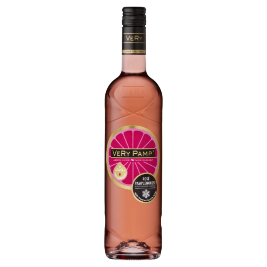 Boisson aromatisée à base de vin rosé saveur pamplemousse VERY