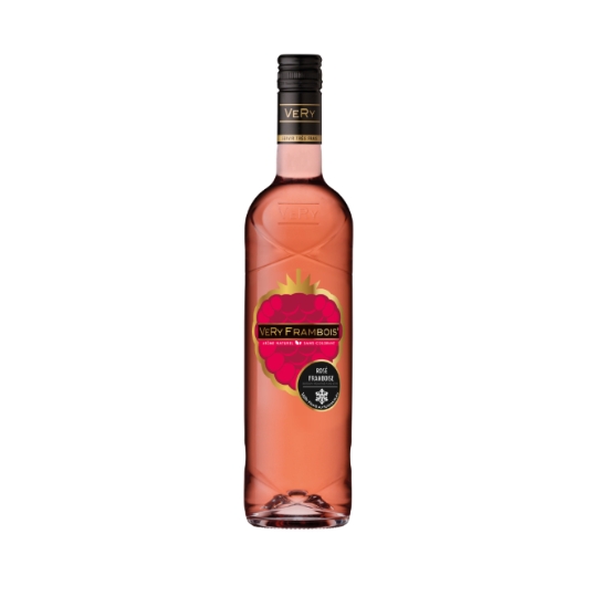 Boisson Aromatisée à Base de Vin Rosé Saveur Framboise VERY