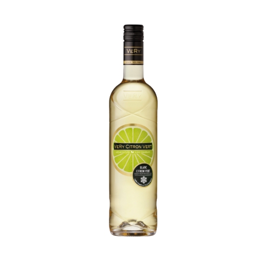 Boisson Aromatisée à base de Vin Blanc Saveur Citron Vert VERY