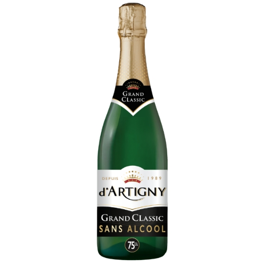Boisson à Base de Vin Désalcoolisé Grand Classic Sans Alcool D'ARTIGNY