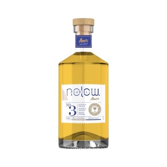 Amer N°3 Distillé de Gentiane Infusion de Mandarine Sans Alcool NOLOW