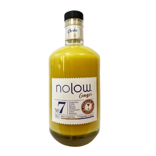 Apéritif sans alcool Sans Alcool N°7 Gingembre Citron Piment Menthe Cardamome Thym Romarin NOLOW