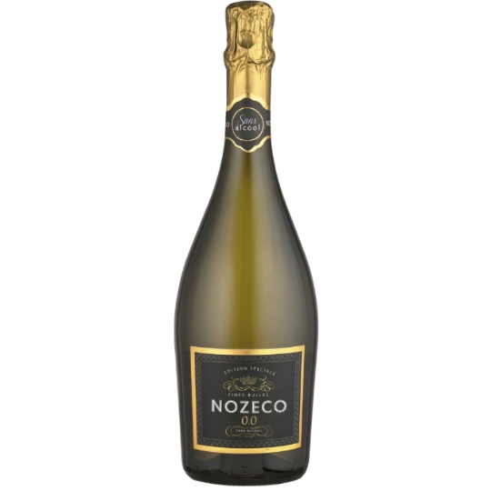Boisson à Base de Vin Désalcoolisé Blanc Fines Bulles Sans Alcool NOZECO