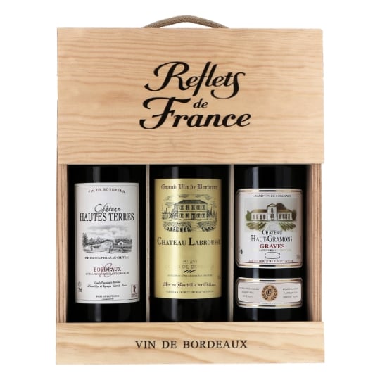 Vin Rouge Bordeaux Coffrets REFLETS DE FRANCE