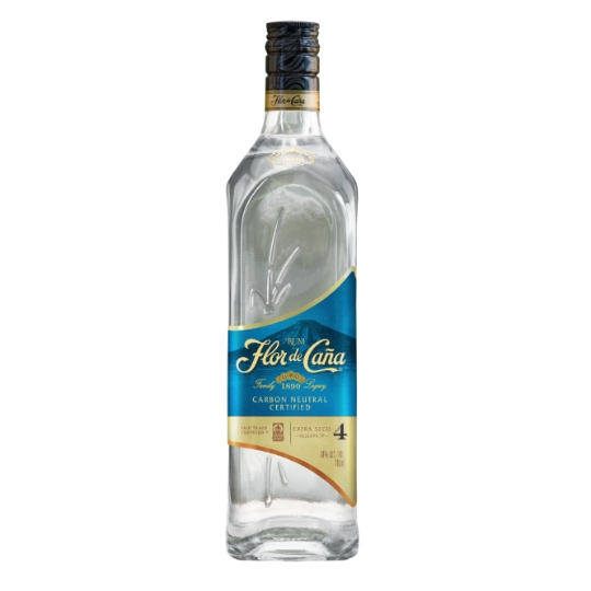 Rhum 4 Years Old Extra 40% FLOR DE CANA FLOR DE CANA
