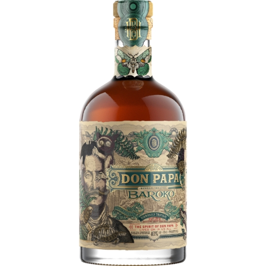 Rhum Baroko Single Island 40% DON PAPA DON PAPA