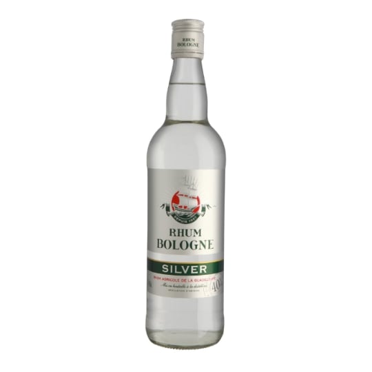 Rhum blanc agricole de la Guadeloupe 40% BOLOGNE BOLOGNE