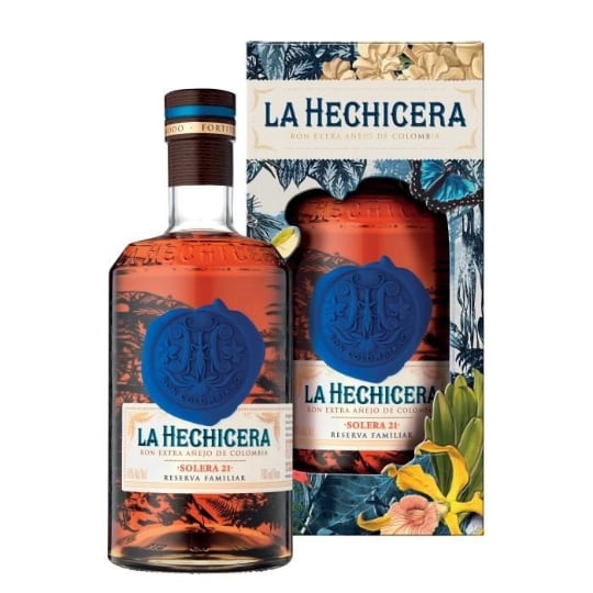 Rhum La Hechicera - Rhum Hors D'âge - Colombie - 40%vol - 70cl Sous Étui