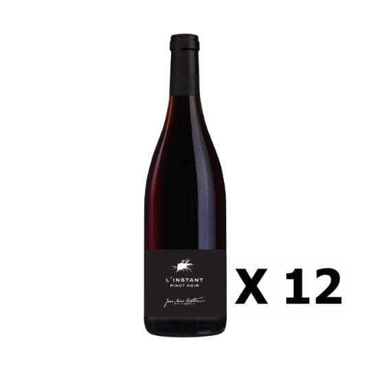 Lot 12x L'instant Pinot Noir - Vignobles Berthier - Rouge 75cl - Loire - Vin De France -  Agriculture Raisonnée VIGNOBLES BERTHIER