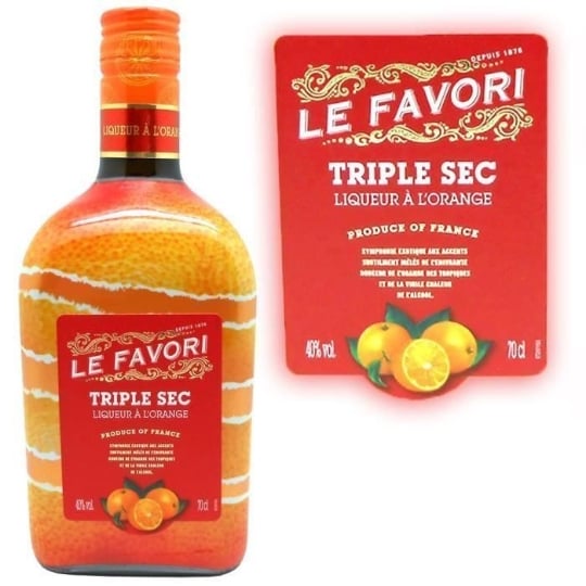 Liqueur A Lorange Triple Sec Le Favori  40? 70cl