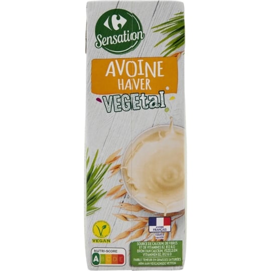 Boisson Végétale d'Avoine CARREFOUR SENSATION