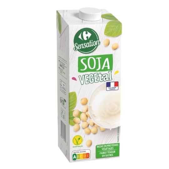 Lait Soja soja CARREFOUR SENSATION
