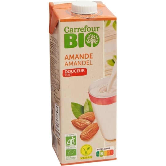 Boisson Végétale Amande Douceur Bio CARREFOUR BIO