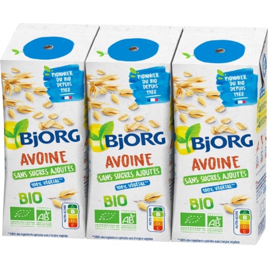 Boisson Végétale Avoine Sans Sucres Bio BJORG