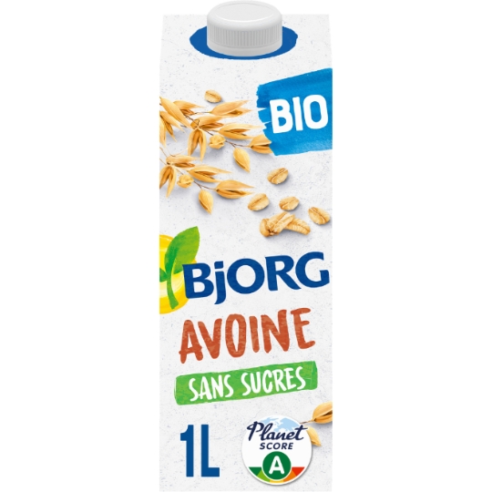 Boisson Végétale Avoine Sans Sucres Bio BJORG