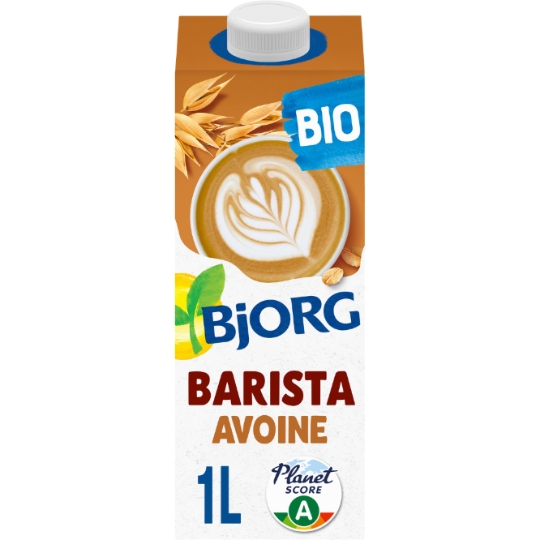 Boisson lactée Barista Avoine BJORG