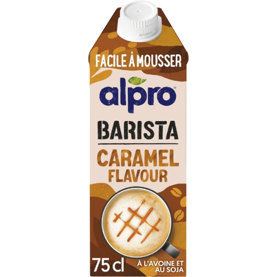 Boisson Végétale Barista Avoine et Soja Saveur Caramel ALPRO