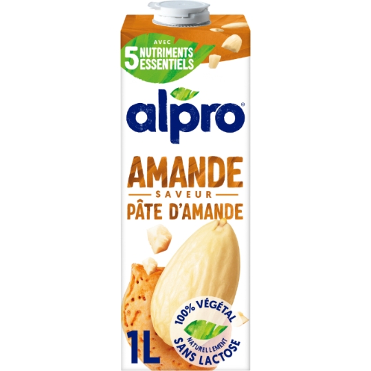 Boisson Végétale Amande Saveur Pâte d'Amande ALPRO