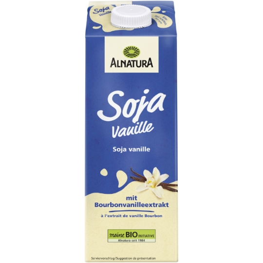 Boisson Végétale Soja Nature Vanille Bio ALNATURA
