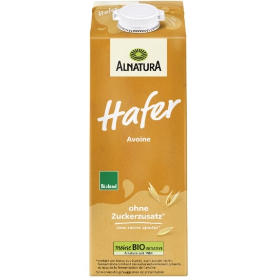 Boisson Végétale Avoine Nature Bio ALNATURA