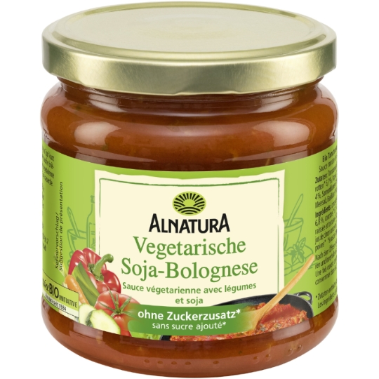 Sauce Végétarienne avec Légumes et Soja Bio ALNATURA