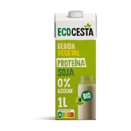 Ecocesta - Boisson Végétale Au Soja Bio Sans Sucre 1 L