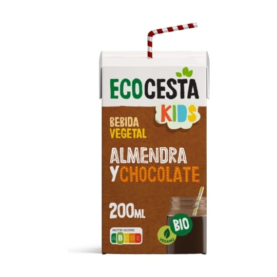 Ecocesta - Mini Boisson Végétale D'amande Au Chocolat Bio 200 Ml (chocolat - Amande)