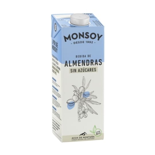 Monsoy - Boisson Aux Amandes Sans Sucre 1 L