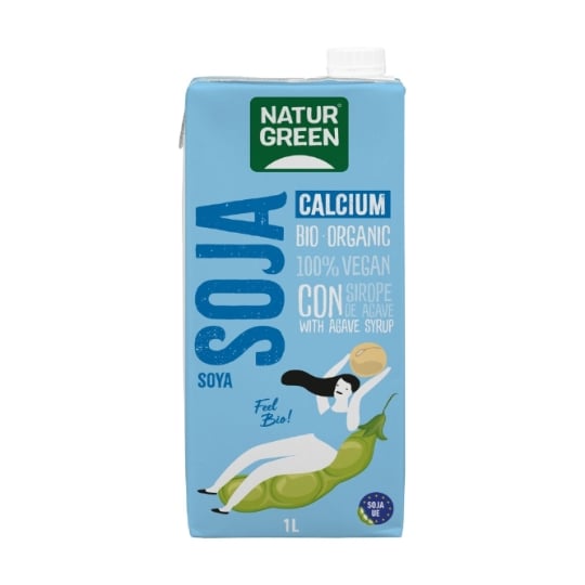Naturgreen - Boisson De Soja De Calcium 1 L