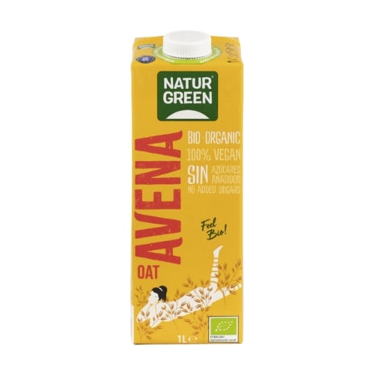 Naturgreen - Boisson D'avoine Au Calcium Biologique 1 L