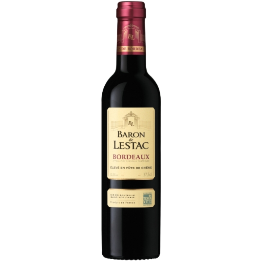 Vin Rouge Bordeaux Merlot AOC BARON DE LESTAC