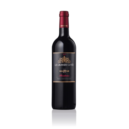 Vin Rouge A.O.P. Bordeaux Merlot Cabernet Sauvignon Dourthe LA GRANDE CUVEE