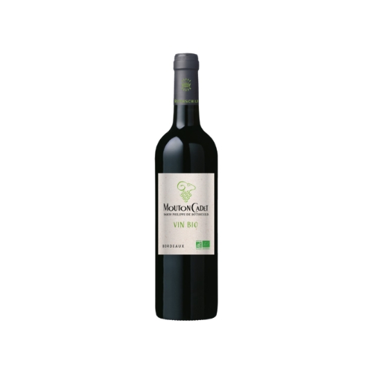 Vin Rouge A.O.P. Bordeaux Bio Baron Philippe de Rothschild MOUTON CADET