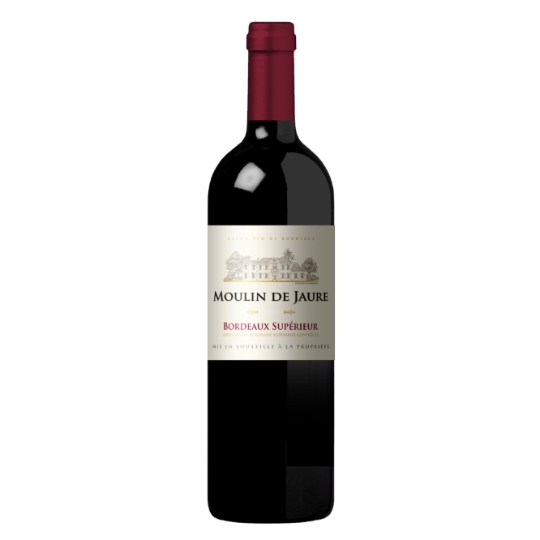 Vin Rouge A.O.P. Bordeaux Supérieur MOULIN DE JAURE