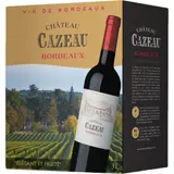 Vin Rouge Bordeaux Elégant et Fruité CHATEAU CAZEAU