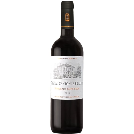 Vin Rouge Bordeaux Supérieur CHATEAU CANTON LA BRILLETTE