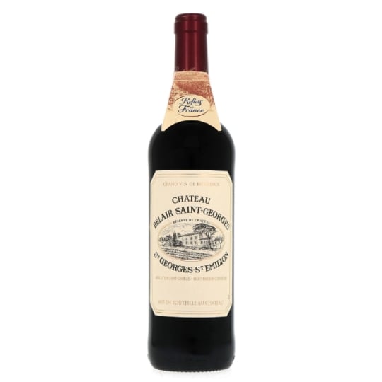 Vin Rouge A.O.P. Saint-Georges Saint-Emilion CHATEAU BELAIR SAINT-GEORGES REFLETS DE FRANCE