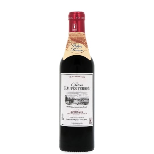 Vin Rouge A.O.P. Bordeaux CHATEAU HAUTES TERRES REFLETS DE FRANCE