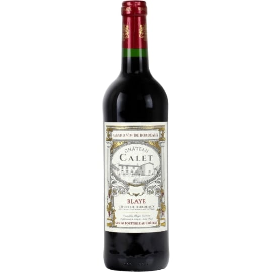 Vin Rouge Bordeaux Blaye CALET