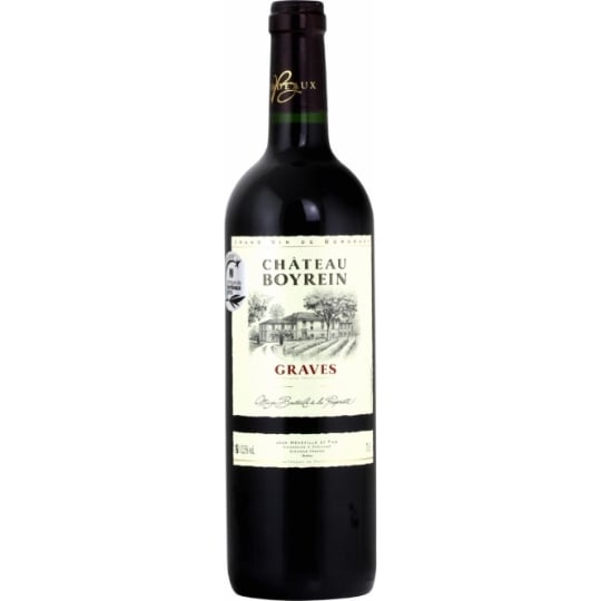 Vin rouge Graves 2012 CHATEAU BOYREIN