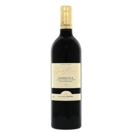Vin Rouge A.O.P. Bordeaux Maison Johanès Boubée GRAND MOMENT