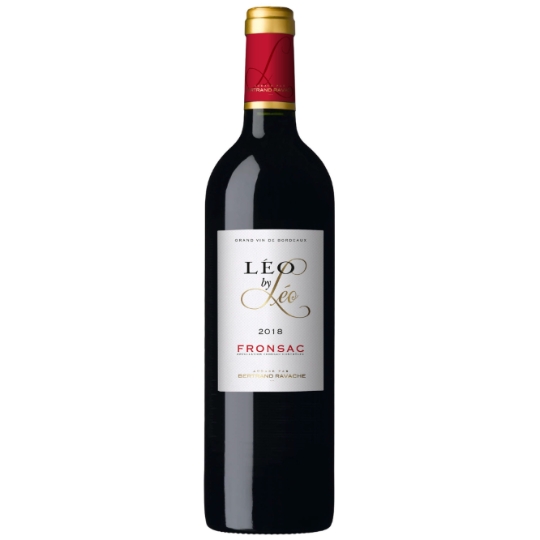 Vin Rouge A.O.P. Fronsac Bertrand Ravache LEO BY LEO