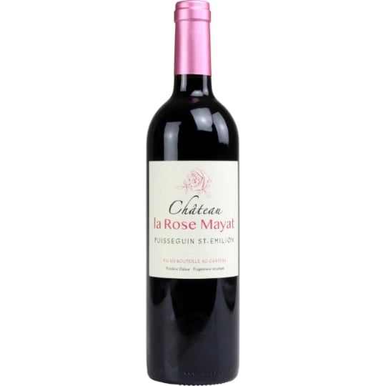 Vin rouge Puisseguin St-Emilion  CHATEAU LA ROSE MAYAT