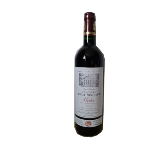 Vin Rouge Bordeaux Médoc CHATEAU TOUR NEGRIER