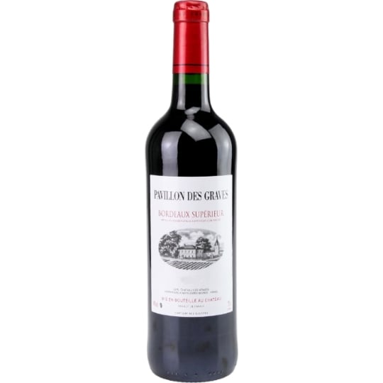 Vin rouge Bordeaux supérieur