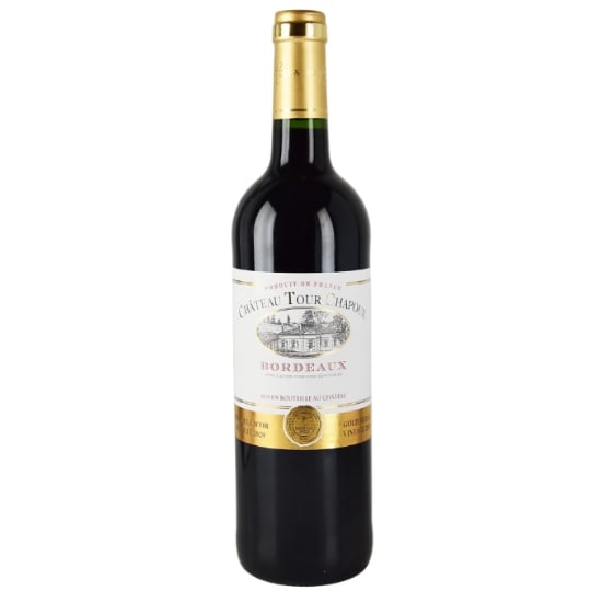 Vin Rouge A.O.P. Bordeaux CHATEAU TOUR CHAPOUX