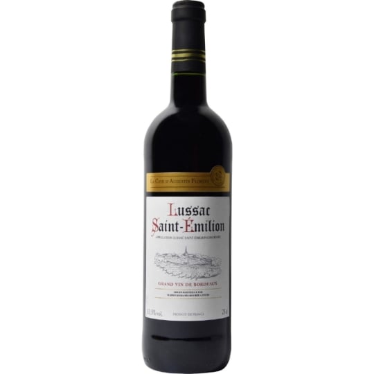 Vin Rouge A.O.P. Lussac Saint Emilion LA CAVE D'AUGUSTIN FLORENT