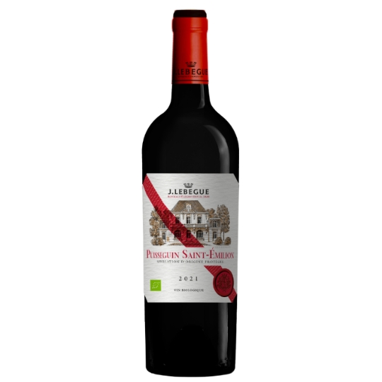 Vin Rouge AOP Puisseguin Saint-Emilion Bio JULES LEBEGUE