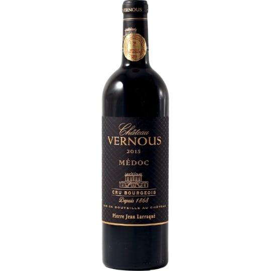 Vin Rouge A.O.P. Médoc Cru Bourgeois CHATEAU VERNOUS