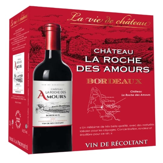 Vin Rouge A.O.P. Bordeaux CHATEAU LA ROCHE DES AMOURS
